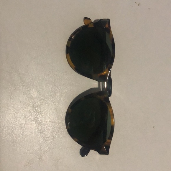 Karen Walker Helter Skelter Tort Sunglasses with Case - Picture 4 of 9